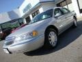 2001 Silver Frost Metallic Lincoln Continental   photo #2