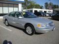 2001 Silver Frost Metallic Lincoln Continental   photo #5