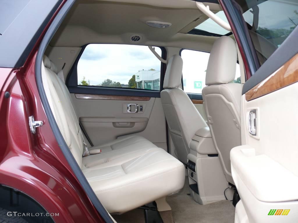 2008 XL7 Luxury AWD - Cranberry Red Metallic / Beige photo #12