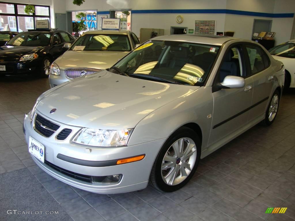 Silver Metallic Saab 9-3