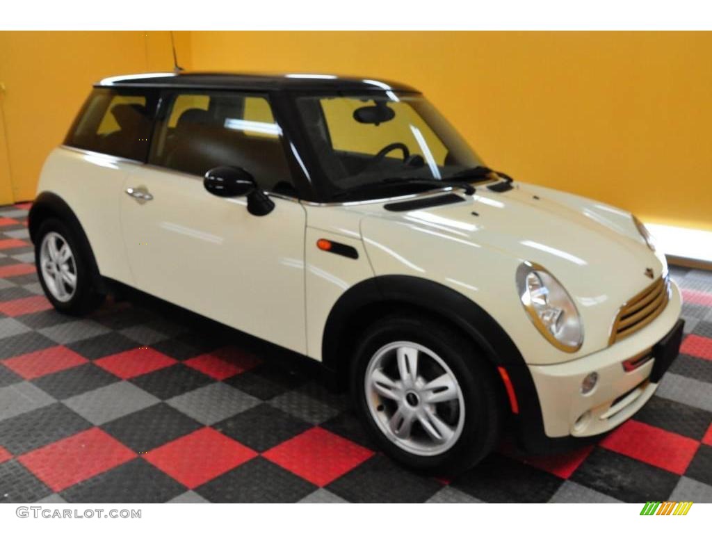 2006 Cooper Hardtop - Pepper White / Panther Black photo #1