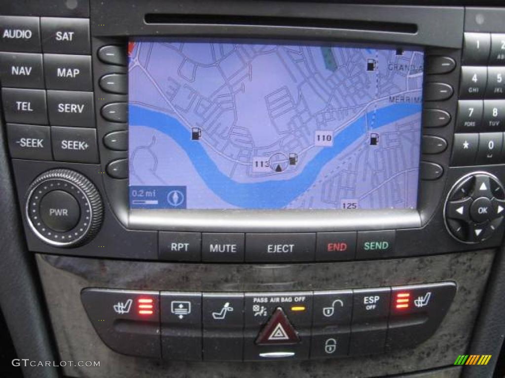 2008 E 350 4Matic Sedan - Black / Black photo #3