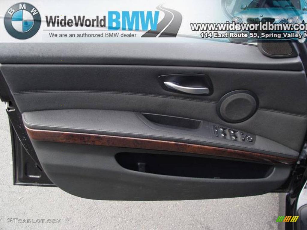 2006 3 Series 330xi Sedan - Jet Black / Black photo #6