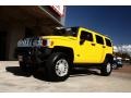 2007 Yellow Hummer H3   photo #16