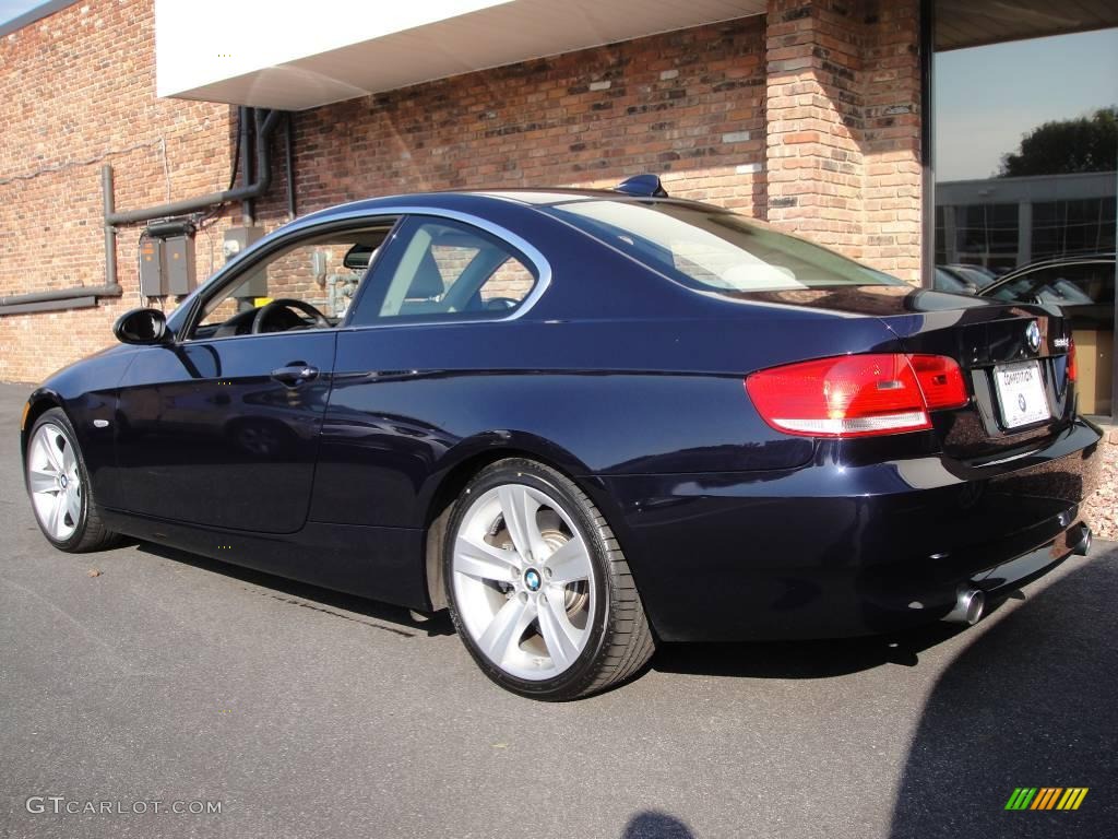 2007 3 Series 335i Coupe - Monaco Blue Metallic / Cream Beige photo #4