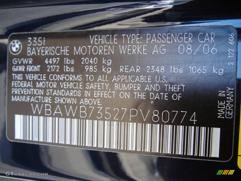 2007 3 Series 335i Coupe - Monaco Blue Metallic / Cream Beige photo #15