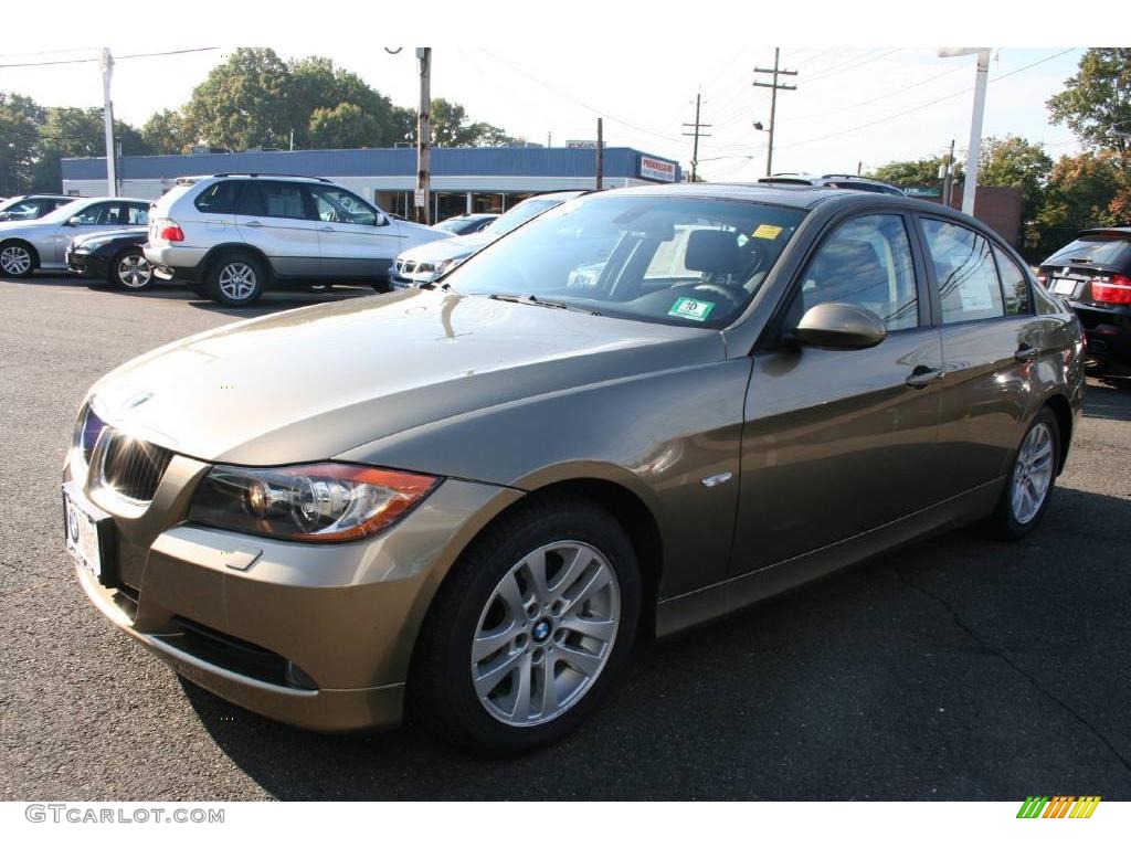 2007 3 Series 328i Sedan - Sonora Metallic / Black photo #4