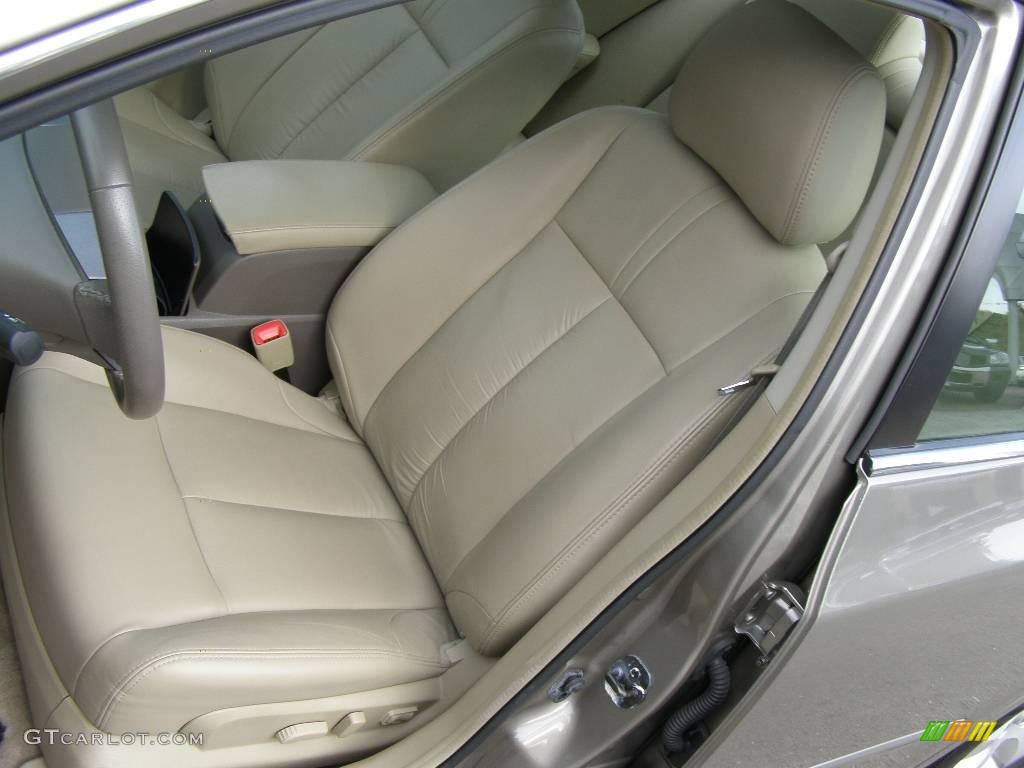 2007 Altima 2.5 SL - Pebble Beach Metallic / Blond photo #14