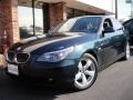 Deep Green Metallic 2007 BMW 5 Series 525i Sedan