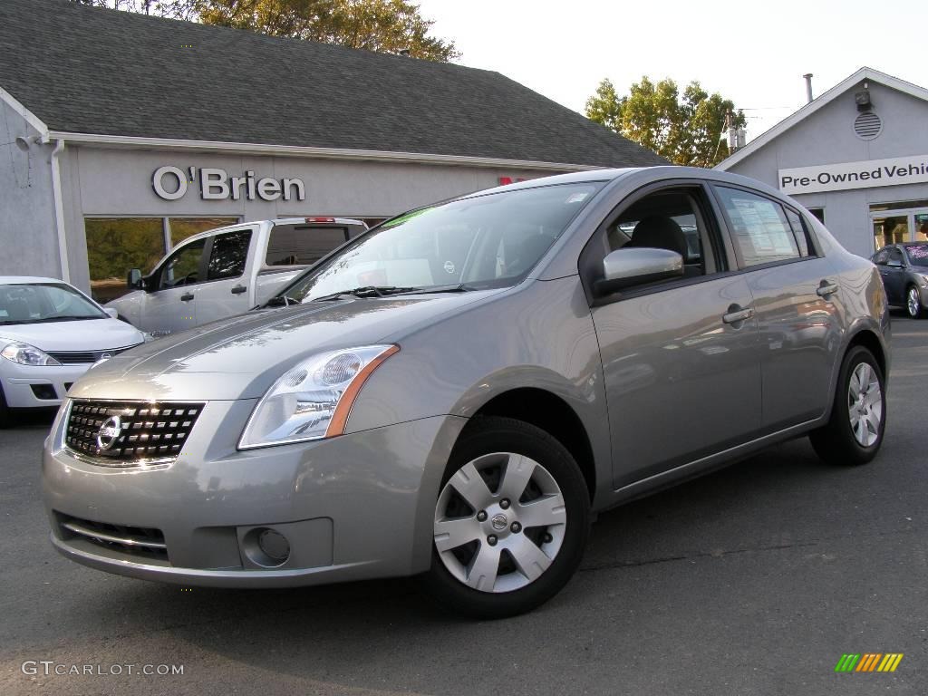 2008 Sentra 2.0 - Magnetic Gray / Charcoal/Steel photo #1