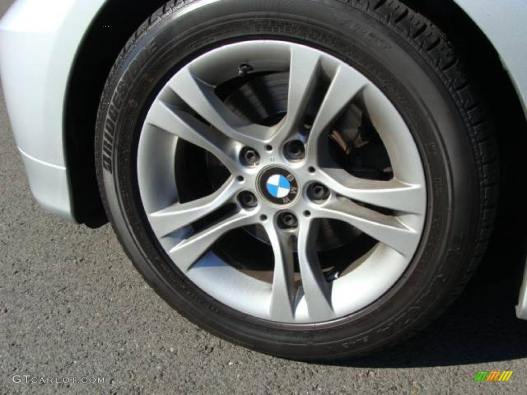 2008 3 Series 328i Sedan - Titanium Silver Metallic / Black photo #5