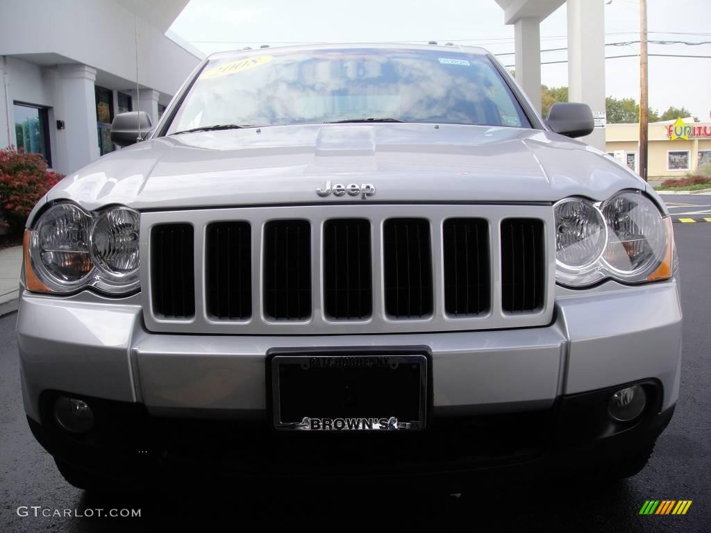 2008 Grand Cherokee Laredo 4x4 - Bright Silver Metallic / Dark Slate Gray photo #3