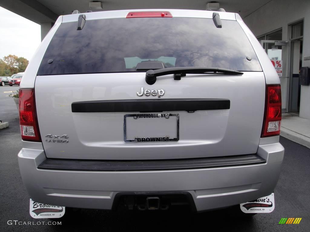 2008 Grand Cherokee Laredo 4x4 - Bright Silver Metallic / Dark Slate Gray photo #5