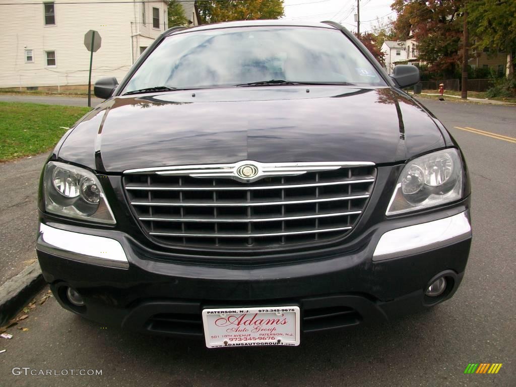 2004 Pacifica AWD - Brilliant Black Crystal Pearl / Dark Slate Gray photo #2