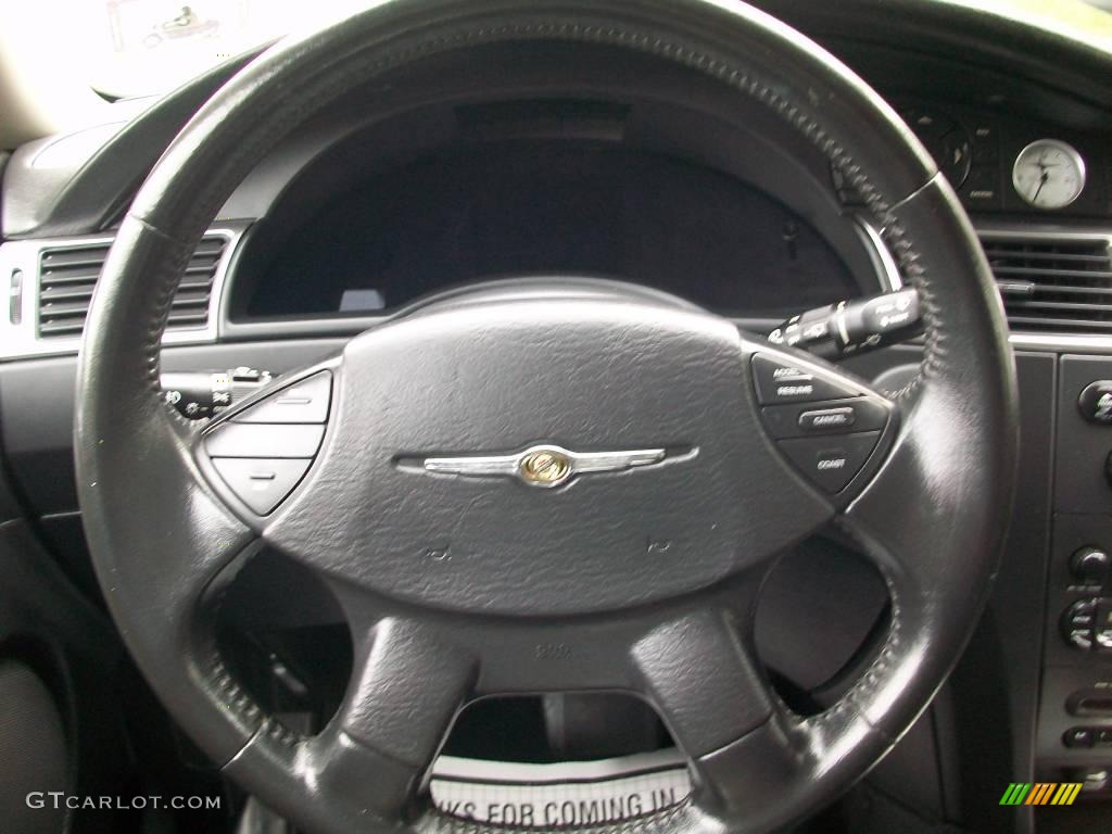 2004 Pacifica AWD - Brilliant Black Crystal Pearl / Dark Slate Gray photo #8