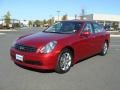 2006 Garnet Fire Red Metallic Infiniti G 35 x Sedan  photo #1