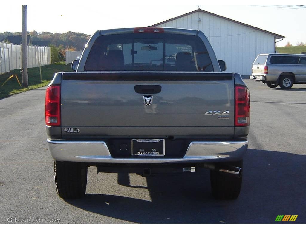 2006 Ram 1500 SLT Quad Cab 4x4 - Mineral Gray Metallic / Medium Slate Gray photo #4