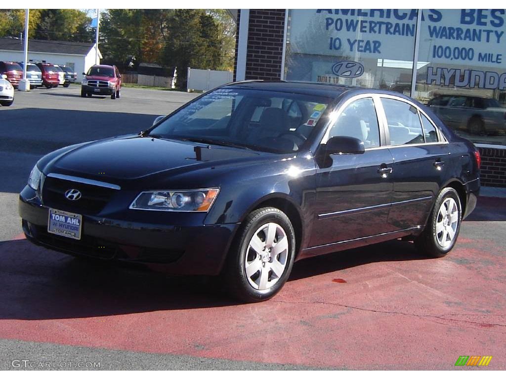 2007 Sonata GLS - Deepwater Blue / Gray photo #1