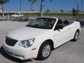 2008 Stone White Chrysler Sebring LX Convertible  photo #2