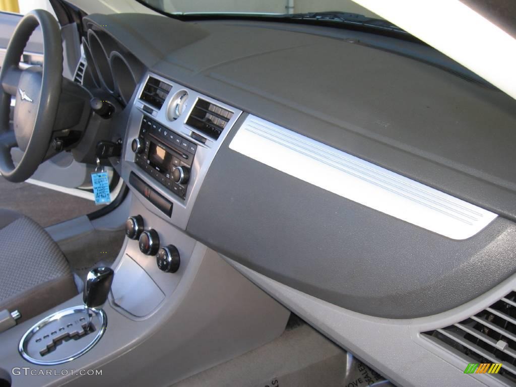 2008 Sebring LX Convertible - Stone White / Dark Slate Gray/Light Slate Gray photo #6