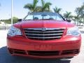 2008 Inferno Red Crystal Pearl Chrysler Sebring LX Convertible  photo #16