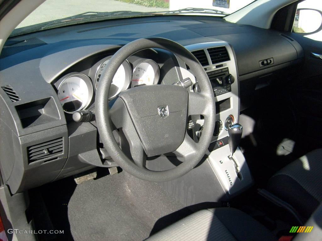 2008 Caliber SXT - Sunburst Orange Pearl / Dark Slate Gray photo #10