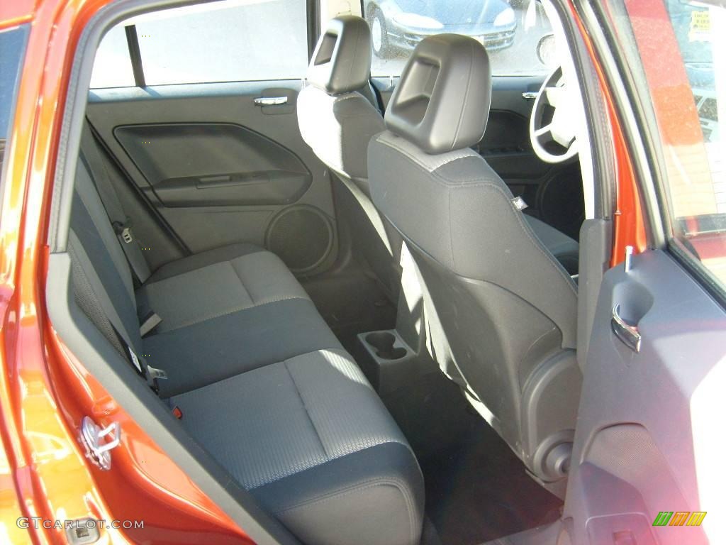 2008 Caliber SXT - Sunburst Orange Pearl / Dark Slate Gray photo #16