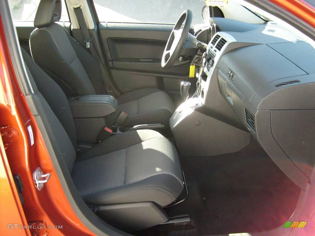 2008 Caliber SXT - Sunburst Orange Pearl / Dark Slate Gray photo #19