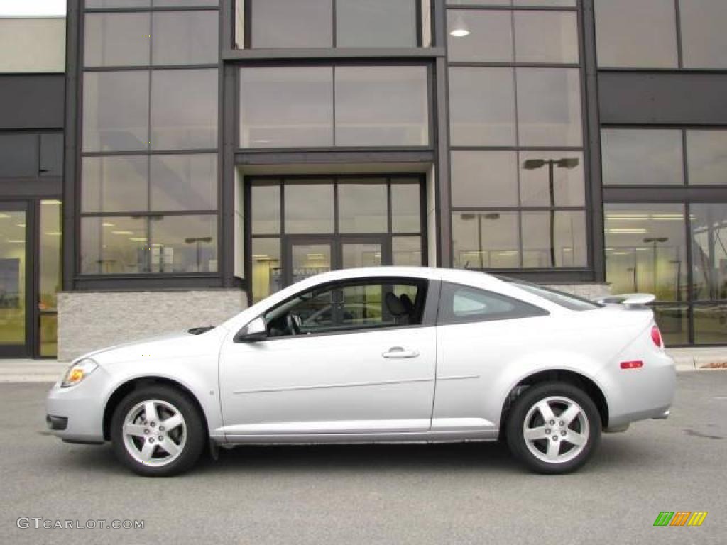 2008 Cobalt LT Coupe - Ultra Silver Metallic / Ebony photo #1