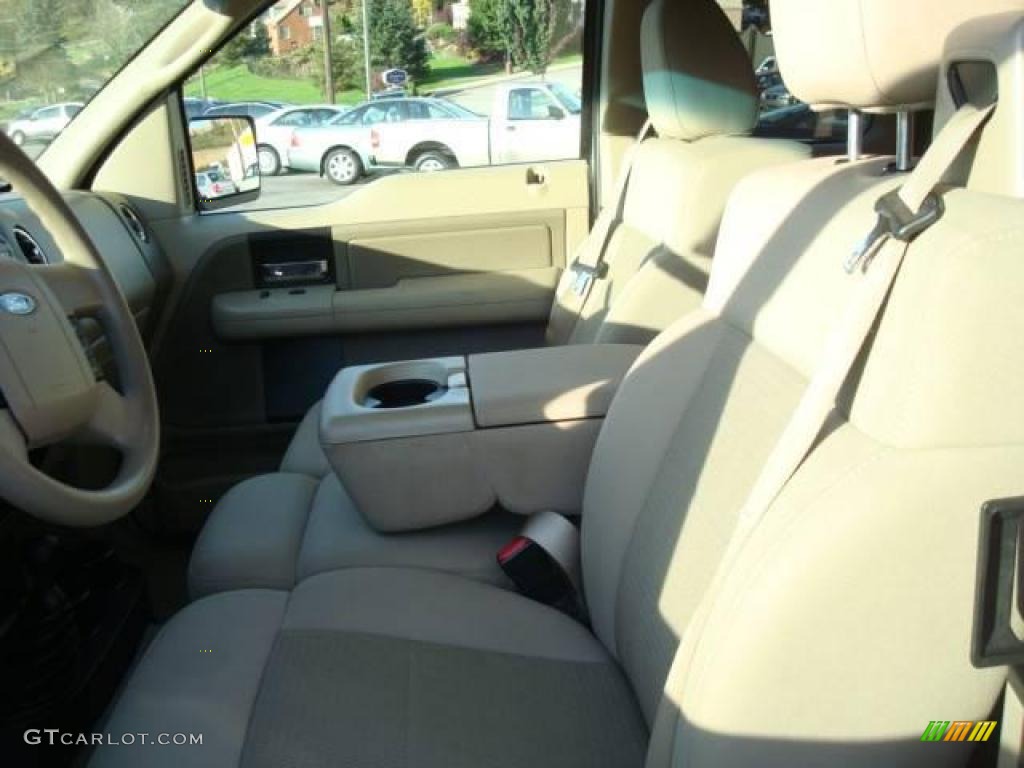 2006 F150 XLT SuperCab 4x4 - Oxford White / Tan photo #11