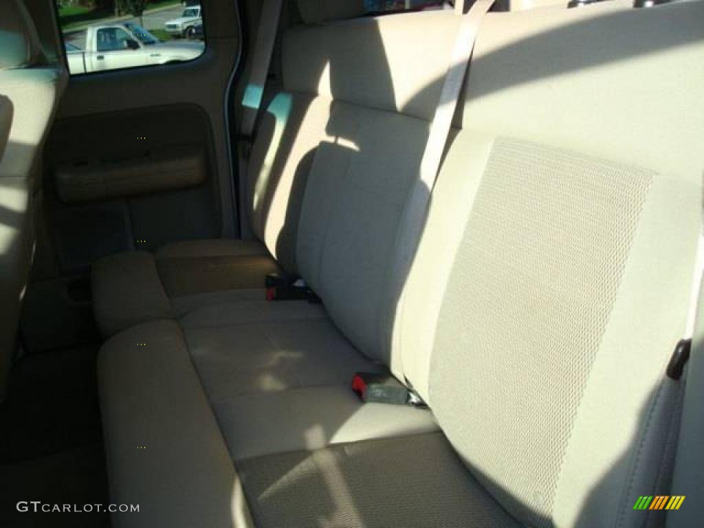 2006 F150 XLT SuperCab 4x4 - Oxford White / Tan photo #12