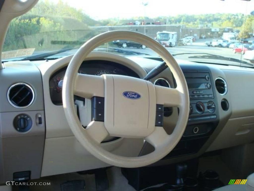 2006 F150 XLT SuperCab 4x4 - Oxford White / Tan photo #13