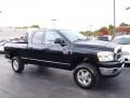 2008 Brilliant Black Crystal Pearl Dodge Ram 2500 Lone Star Edition Quad Cab 4x4  photo #2