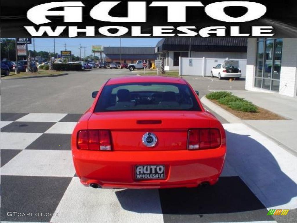 2007 Mustang GT Premium Coupe - Torch Red / Dark Charcoal photo #3