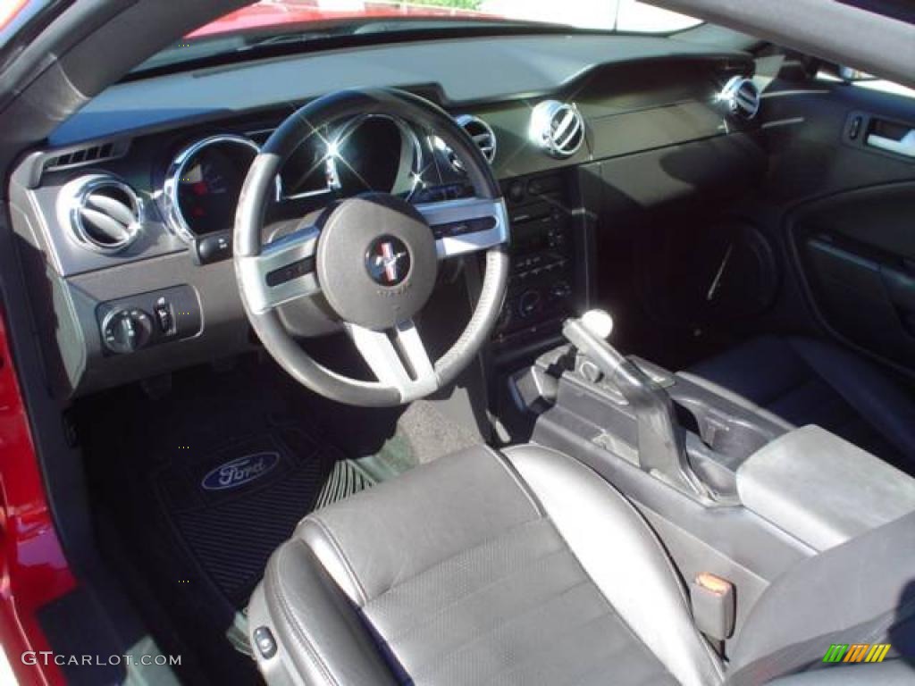 2007 Mustang GT Premium Coupe - Torch Red / Dark Charcoal photo #9