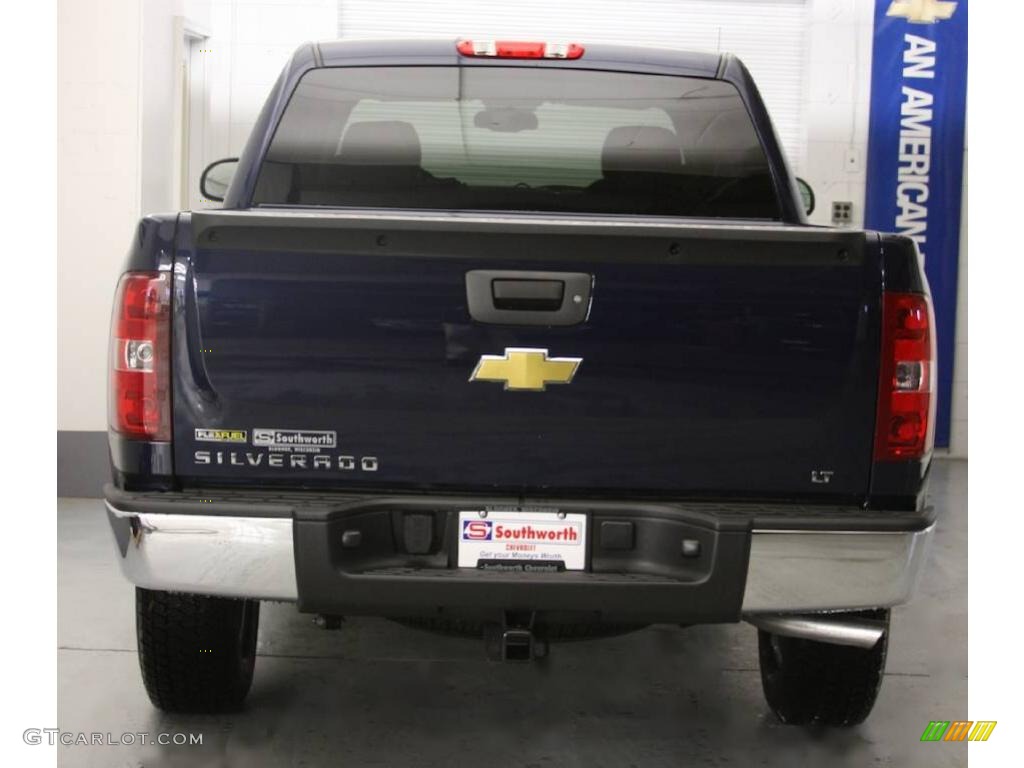 2009 Silverado 1500 LT Z71 Crew Cab 4x4 - Imperial Blue Metallic / Ebony photo #3