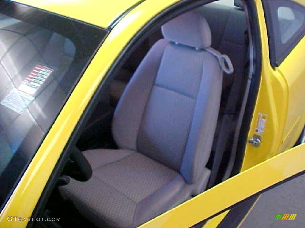 2009 Cobalt LT Coupe - Rally Yellow / Gray photo #17
