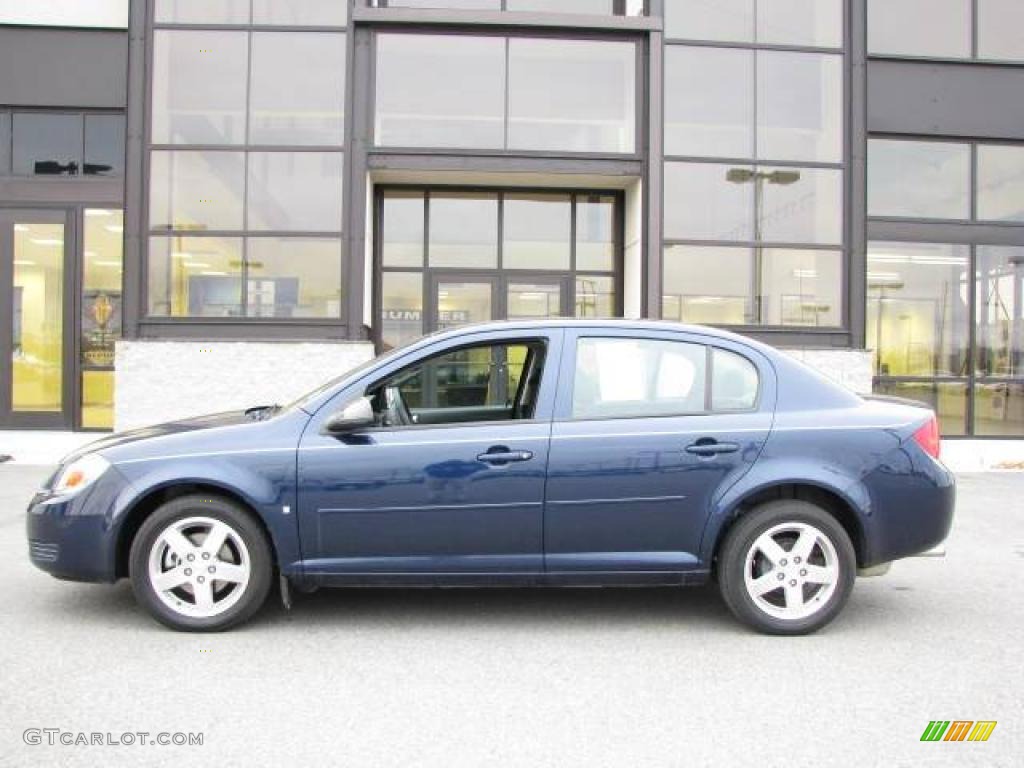 2009 Cobalt LT Sedan - Imperial Blue Metallic / Ebony photo #1