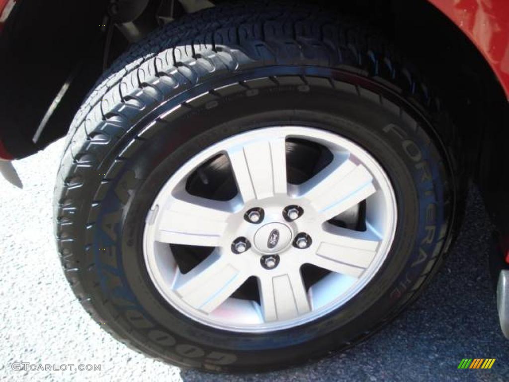 2008 Explorer XLT - Redfire Metallic / Black/Stone photo #19