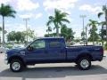 2008 Dark Blue Pearl Metallic Ford F250 Super Duty XLT Crew Cab 4x4  photo #7