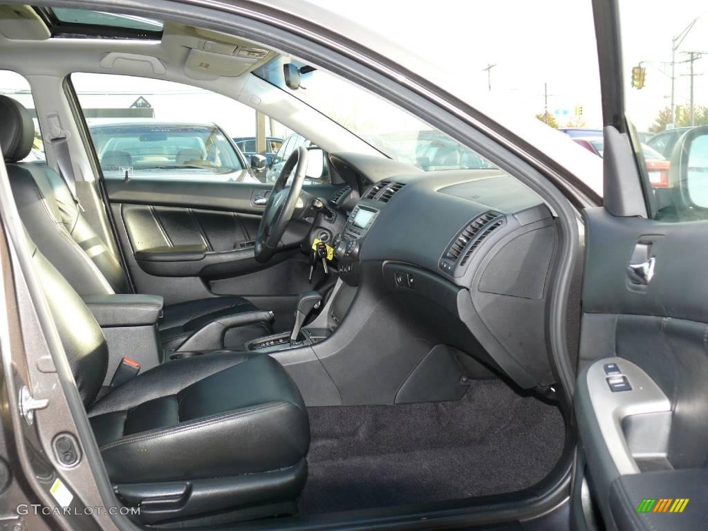 2006 Accord EX-L Sedan - Carbon Bronze Pearl / Black photo #8