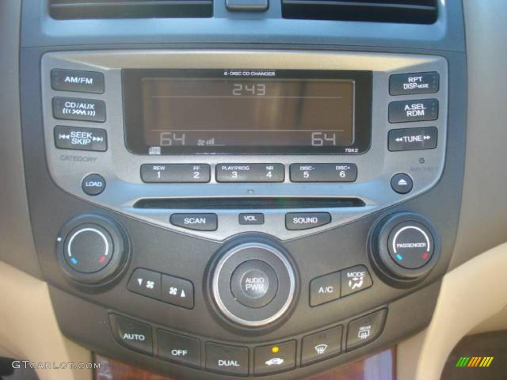 2006 Accord EX-L V6 Sedan - Nighthawk Black Pearl / Ivory photo #12