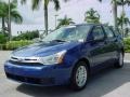 2009 Vista Blue Metallic Ford Focus SE Sedan  photo #7