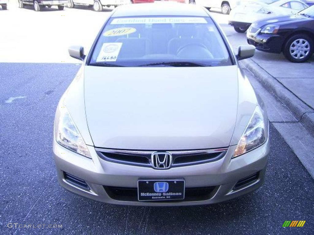 2007 Accord LX Sedan - Desert Mist Metallic / Ivory photo #6
