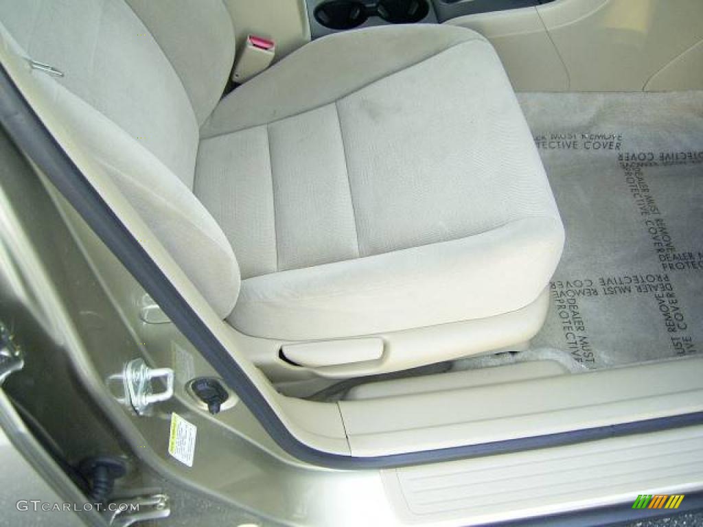 2007 Accord LX Sedan - Desert Mist Metallic / Ivory photo #14