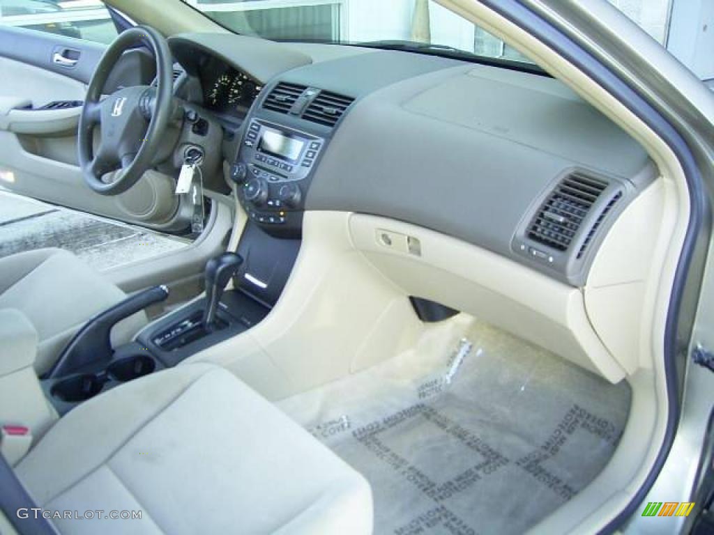 2007 Accord LX Sedan - Desert Mist Metallic / Ivory photo #15