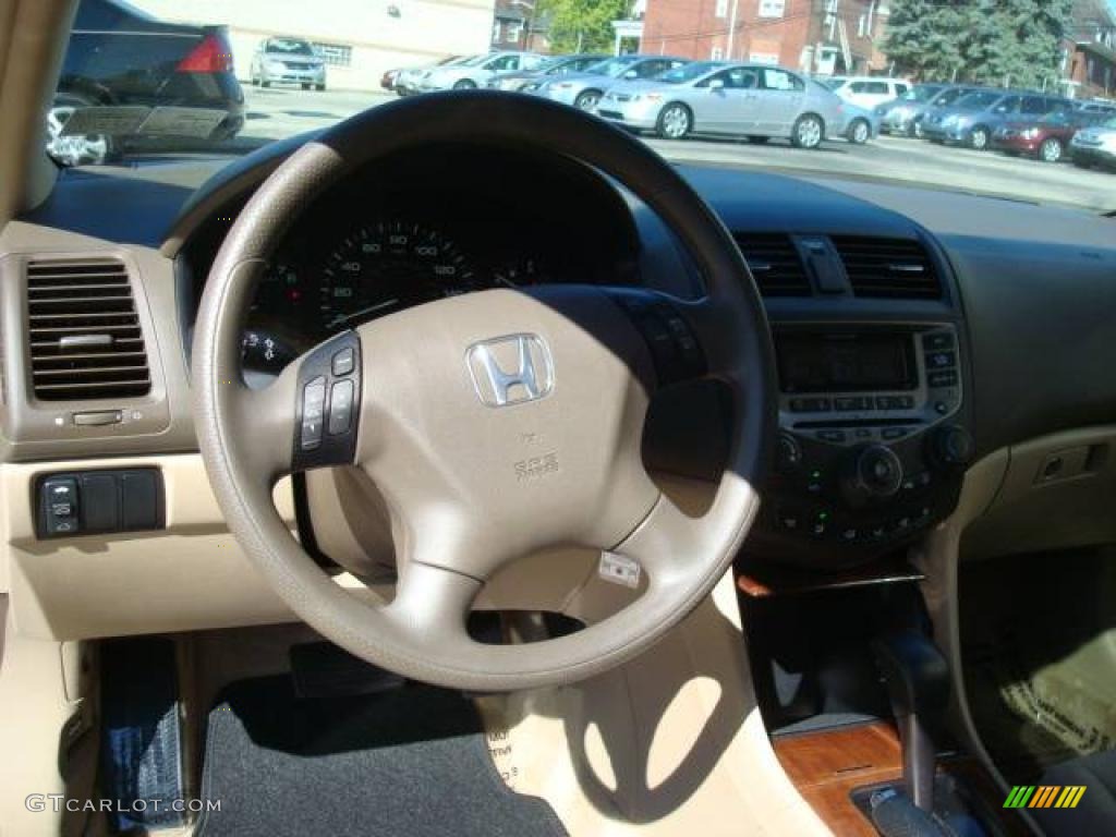 2007 Accord EX Sedan - Desert Mist Metallic / Ivory photo #12