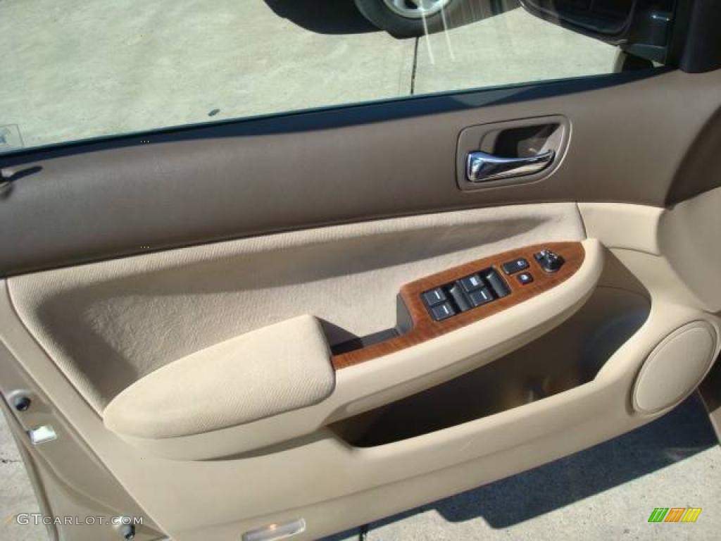 2007 Accord EX Sedan - Desert Mist Metallic / Ivory photo #14