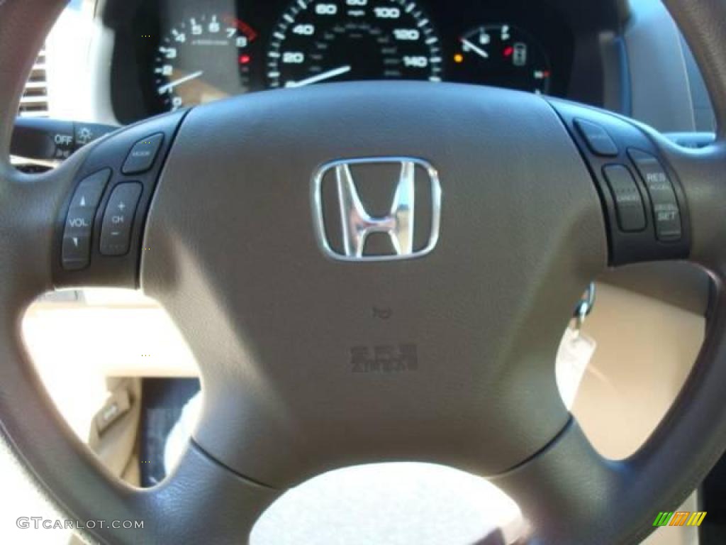 2007 Accord EX Sedan - Desert Mist Metallic / Ivory photo #15
