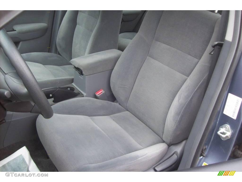 2007 Accord SE Sedan - Cool Blue Metallic / Gray photo #6